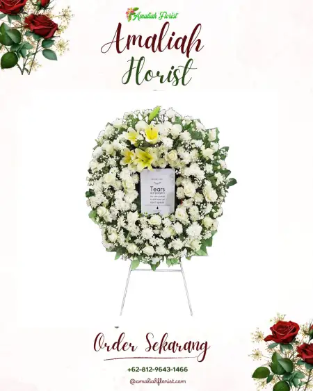 Krans Bunga Duka Celukanbawang